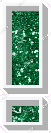 VA 12" Individuals - Green Sparkle !