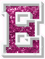 VA 12" Individuals - Hot Pink Sparkle E