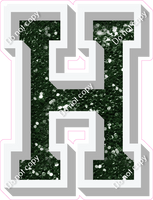 VA 12" Individuals - Hunter Green Sparkle H