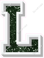 VA 12" Individuals - Hunter Green Sparkle L