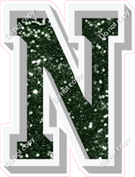 VA 12" Individuals - Hunter Green Sparkle N