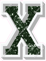 VA 12" Individuals - Hunter Green Sparkle X