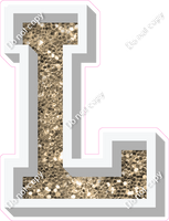 VA 12" Individuals - Khaki Sparkle L