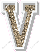 VA 12" Individuals - Khaki Sparkle V