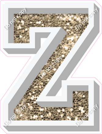 VA 12" Individuals - Khaki Sparkle Z