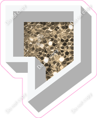 VA 12" Individuals - Khaki Sparkle Apostrophe