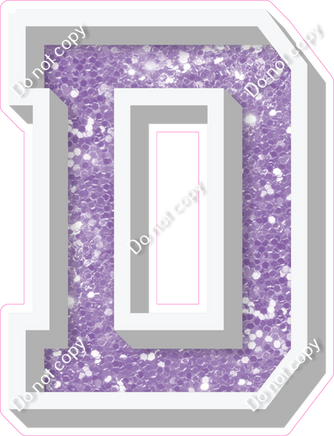VA 12" Individuals - Lavender Sparkle D