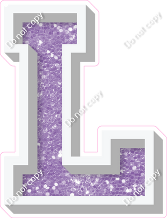 VA 12" Individuals - Lavender Sparkle L