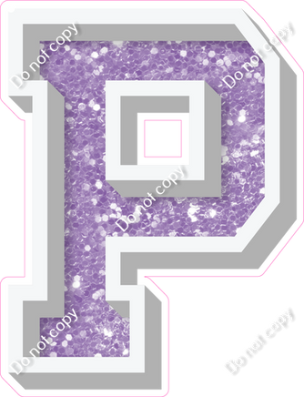 VA 12" Individuals - Lavender Sparkle P