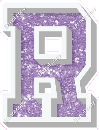 VA 12" Individuals - Lavender Sparkle R