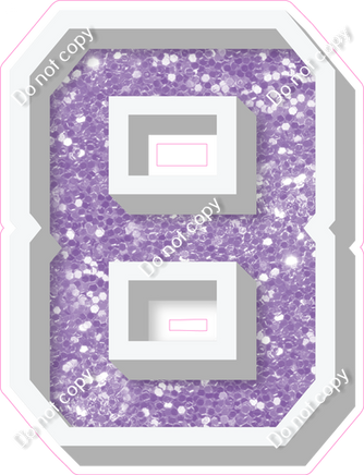 VA 12" Individuals - Lavender Sparkle 8