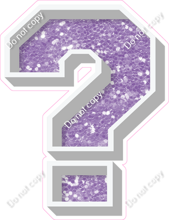 VA 12" Individuals - Lavender Sparkle ?