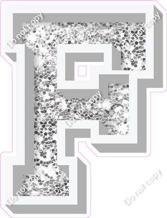 VA 12" Individuals - Light Silver Sparkle F