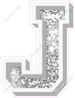 VA 12" Individuals - Light Silver Sparkle J