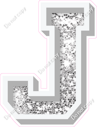 VA 12" Individuals - Light Silver Sparkle J