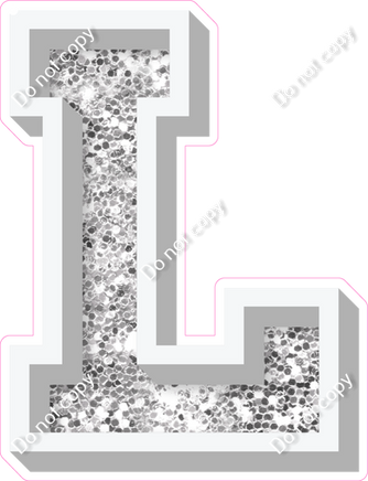 VA 12" Individuals - Light Silver Sparkle L