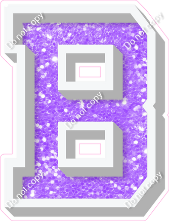 VA 12" Individuals - Lilac Sparkle B