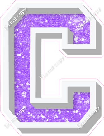 VA 12" Individuals - Lilac Sparkle C