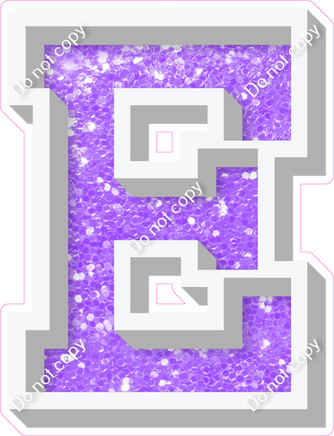 VA 12" Individuals - Lilac Sparkle E