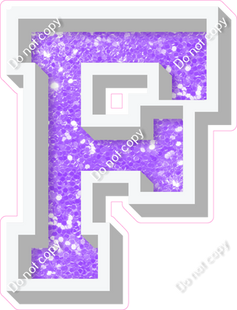 VA 12" Individuals - Lilac Sparkle F