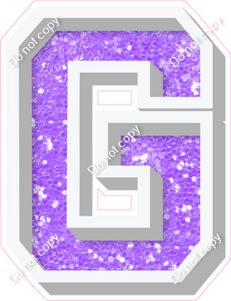 VA 12" Individuals - Lilac Sparkle G