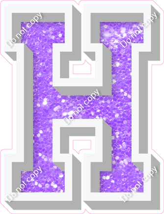 VA 12" Individuals - Lilac Sparkle H