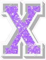 VA 12" Individuals - Lilac Sparkle X