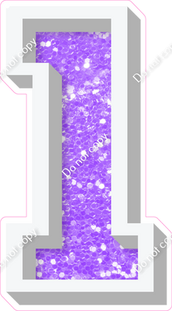 VA 12" Individuals - Lilac Sparkle 1