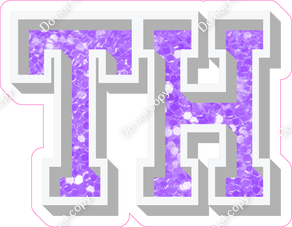 VA 12" Individuals - Lilac Sparkle TH