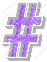 VA 12" Individuals - Lilac Sparkle #