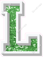 VA 12" Individuals - Lime Green Sparkle L