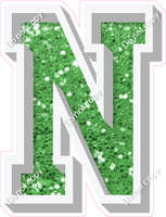 VA 12" Individuals - Lime Green Sparkle N
