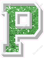 VA 12" Individuals - Lime Green Sparkle P