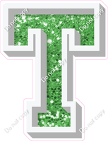 VA 12" Individuals - Lime Green Sparkle T