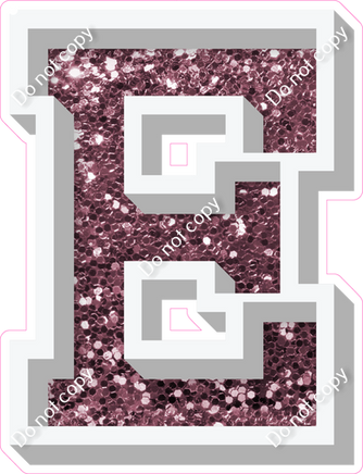 VA 12" Individuals - Mauve Sparkle E