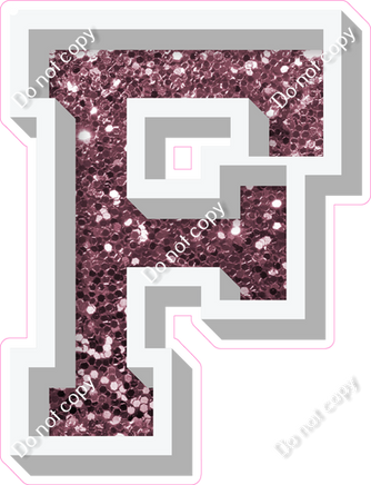 VA 12" Individuals - Mauve Sparkle F