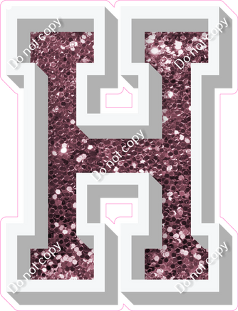 VA 12" Individuals - Mauve Sparkle H