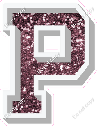 VA 12" Individuals - Mauve Sparkle P