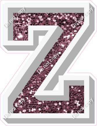 VA 12" Individuals - Mauve Sparkle Z