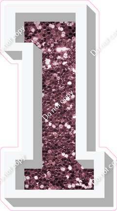 VA 12" Individuals - Mauve Sparkle 1
