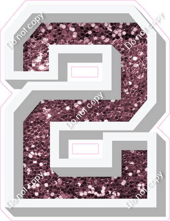 VA 12" Individuals - Mauve Sparkle 2