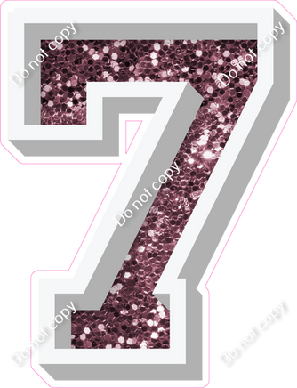 VA 12" Individuals - Mauve Sparkle 7