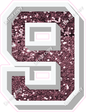 VA 12" Individuals - Mauve Sparkle 9