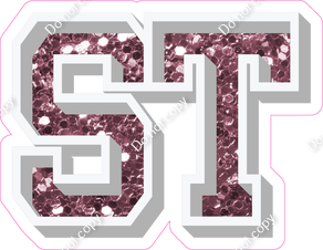 VA 12" Individuals - Mauve Sparkle ST