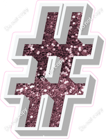 VA 12" Individuals - Mauve Sparkle #
