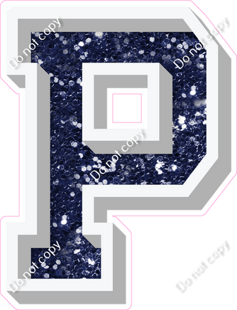 VA 12" Individuals - Navy Blue Sparkle P