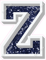 VA 12" Individuals - Navy Blue Sparkle Z