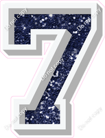 VA 12" Individuals - Navy Blue Sparkle 7