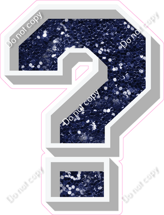 VA 12" Individuals - Navy Blue Sparkle ?