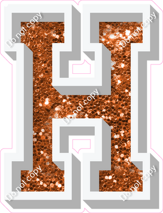 VA 12" Individuals - Orange Sparkle H